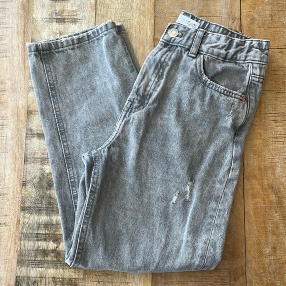 Zara girls mom fit jeans size 11-12yr